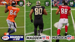 What If Every Team Had Their BEST Tight End In Madden History?