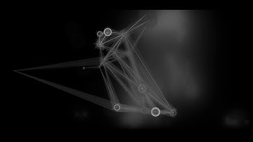 Particles - interactive generative audiovisual  installation