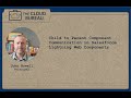 Communication Between Child and Parent Components in Lightning Web Components