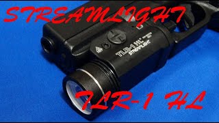 STREAMLIGHT(ストリームライト) TLR-1 HL Tactical Light(タクティカルライト) Weapon Light (ウェポンライト) 1000lm Review (レビュー)