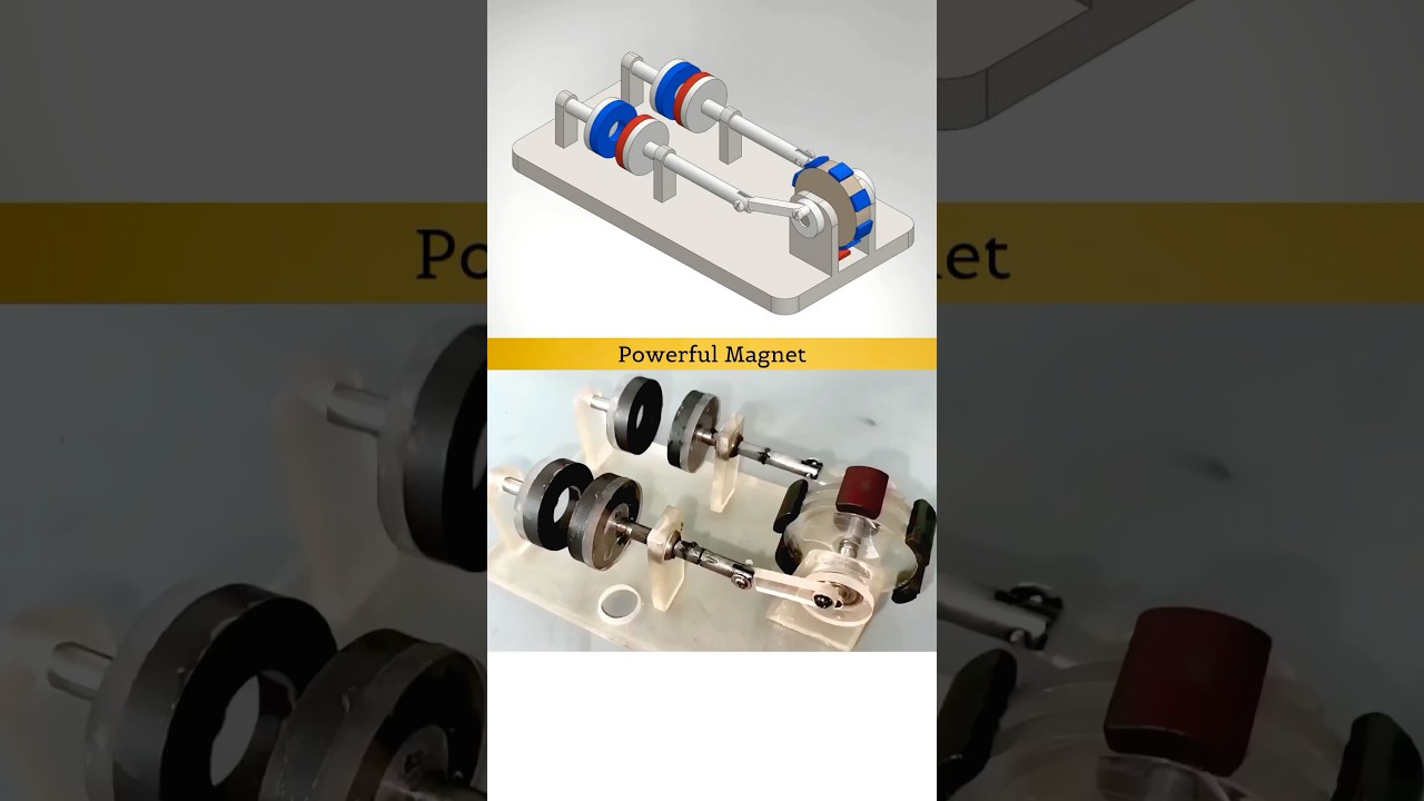 Free Energy Generator by Using Magnets 🧲