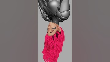 🦾👩🏻 More dynamic hair tests with Maya nHair and Xgen #gunnm