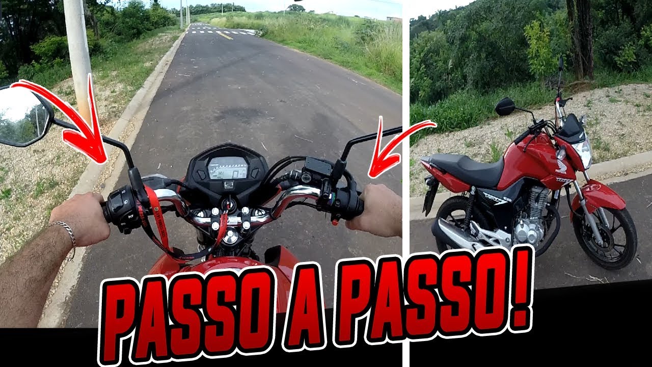 COMO ANDAR DE MOTO EM 7 MINUTOS! PASSO A PASSO! - YouTube