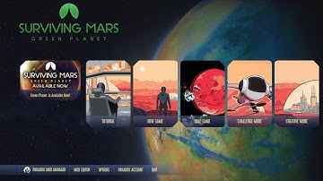 Surviving Mars Green Planet gameplay and money cheats, oynanış ve para hilesi