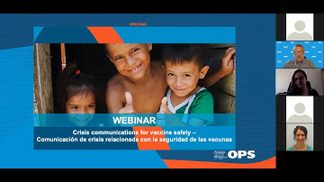 Regional Surveillance tools for ESAVI/AEFI: Crisis Communication for Vaccine Safety.