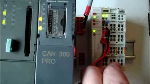 Simatic S7 CANopen master s WAGO I/O