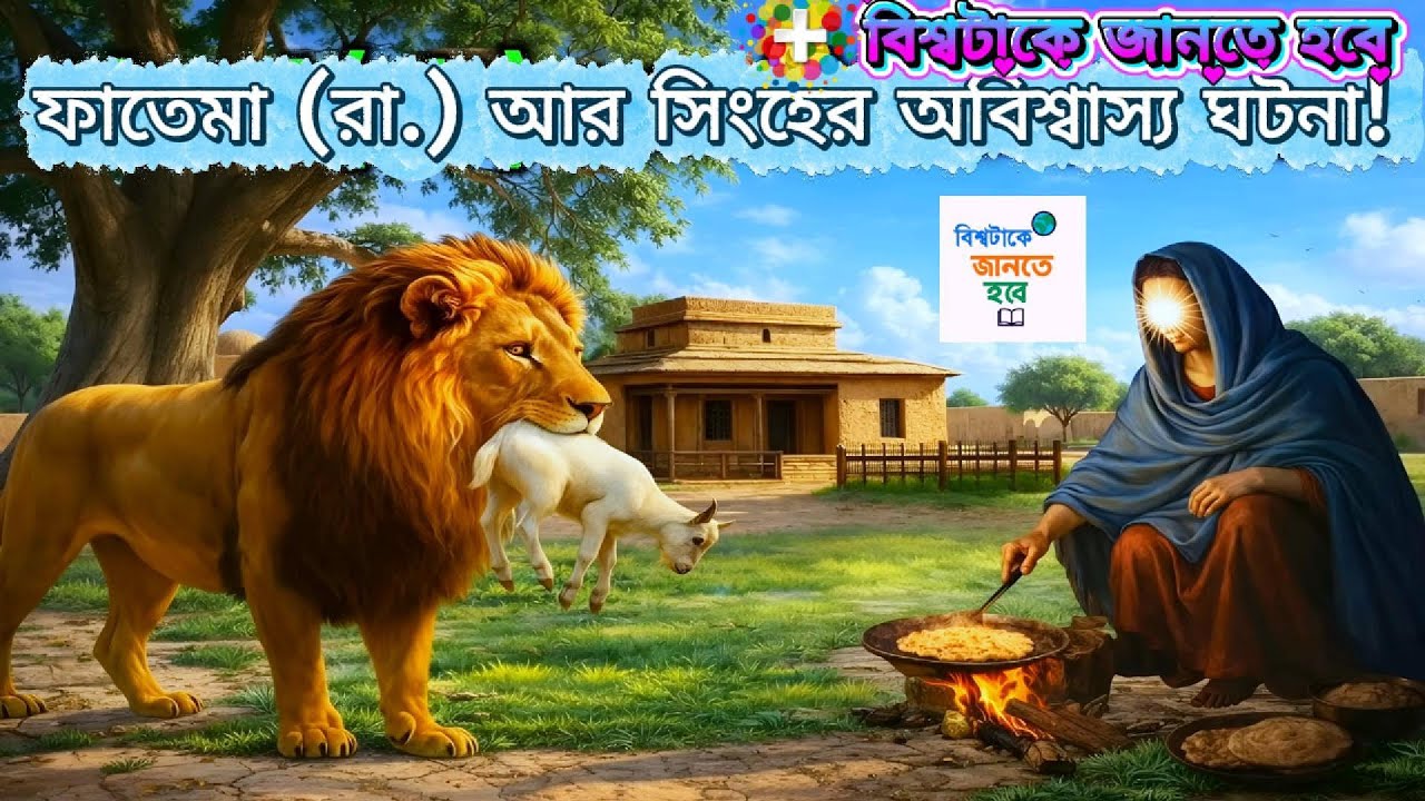 ফাতেমা (রা.) আর সিংহের অবিশ্বাস্য ঘটনা 😱 || মা ফাতেমার জীবনী 🥰 || Story Of Hazrat Fatema (RA) |