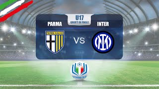 Highlights Parma-Inter U17 A-B - Andata Quarti di finale - stagione 2022-23