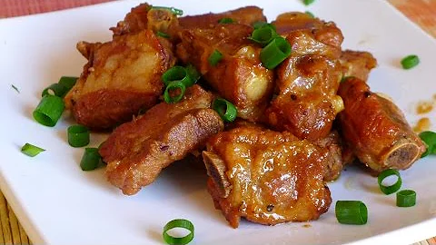 Caramelized pork spare ribs - Suon ram man | Helen...
