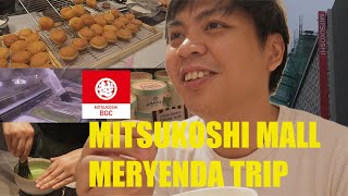 Food Trip Meryenda - Mitsukoshi Mall BGC