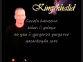 Somali lyrics  song  aheya  by king khalid.
