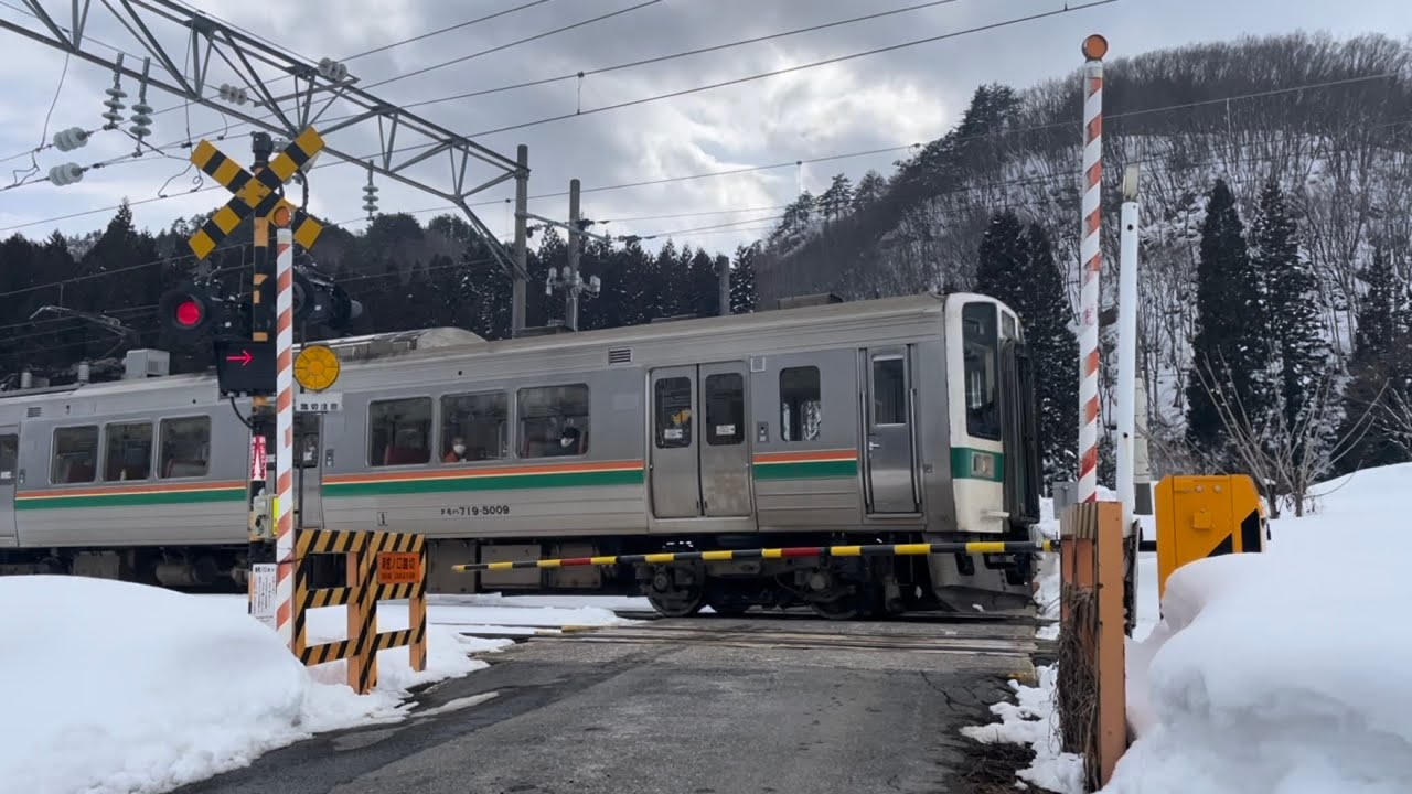 ❌しゃべる踏切　JR奥羽本線・山形新幹線　新蛇の口踏切