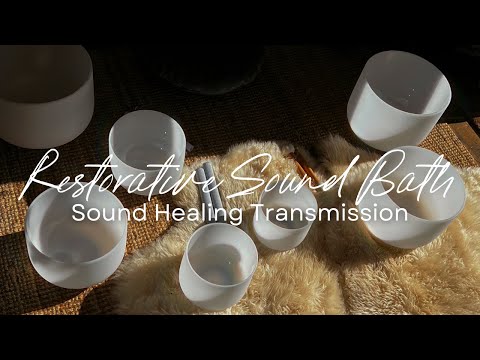 Restorative 5D Sound Bath | Sound Healing Transmission