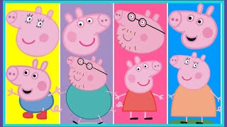 Encontre o personagem PEPPA PIG Пеппа بيبا بيج /Сборник познавательных мультфильмов