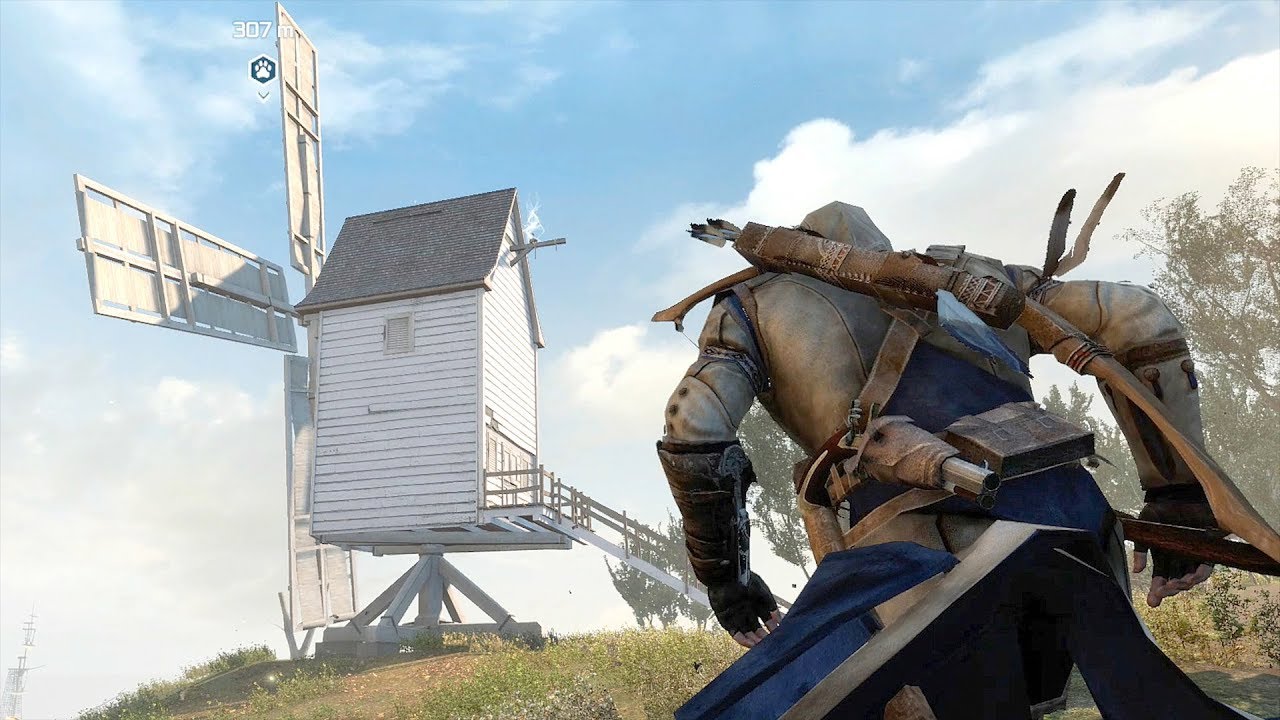 Assassin's Creed 3 Frontier Gameplay & Axe Rampage with Master Connor