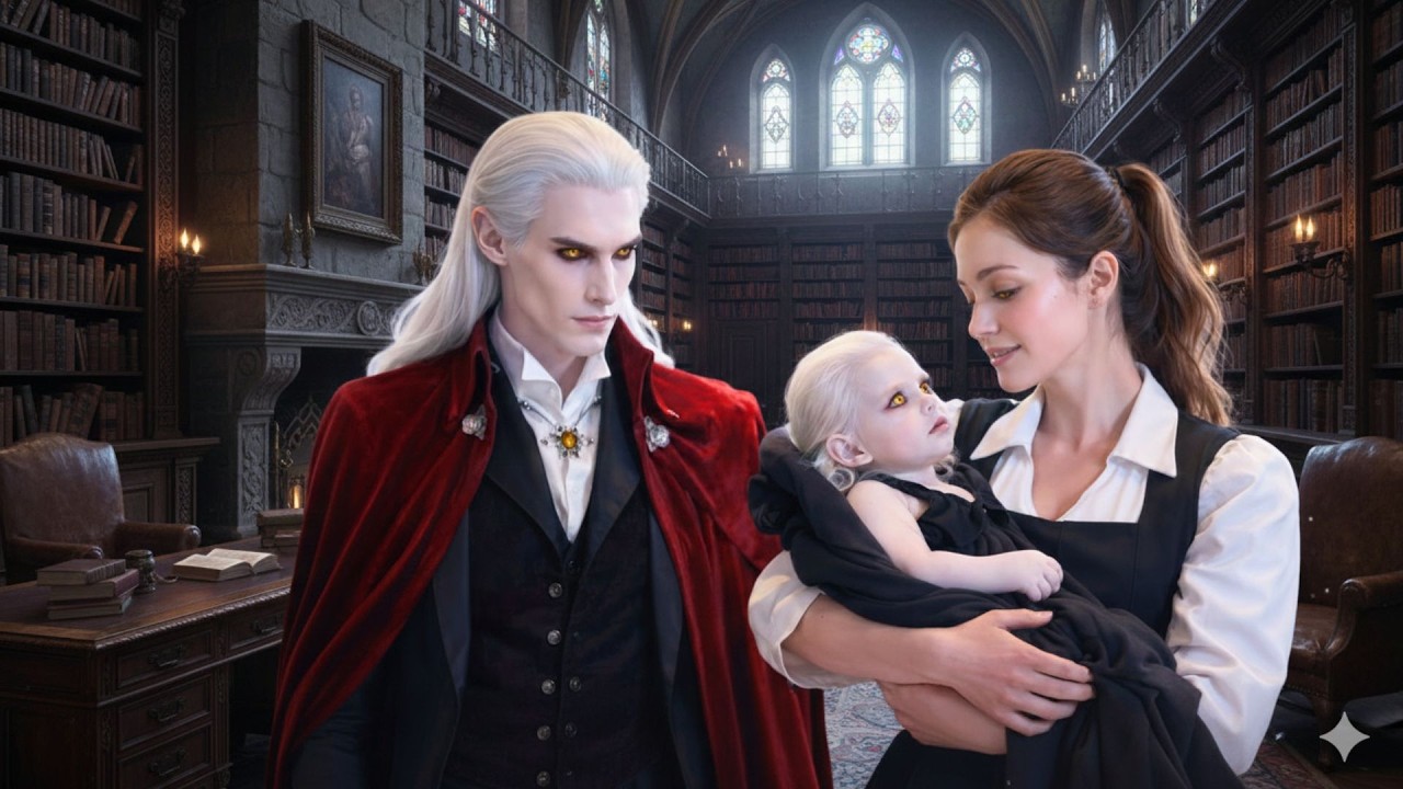 Король вампиров увидел, как официантка несёт его больного малыша — и его жизнь изменилась навсегда