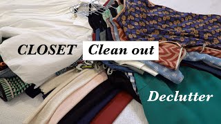 Closet Clean out declutter