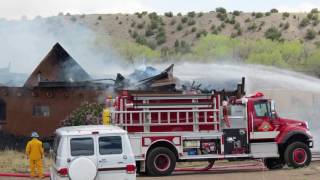 Lightning Strike House Fire