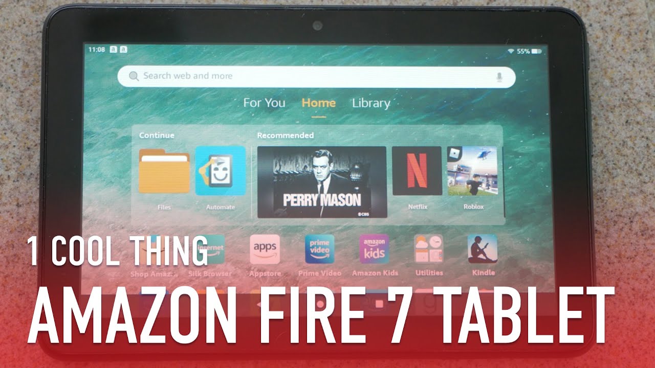 Fire 7 2022 Tablet Review - Good e-Reader