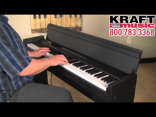 Kraft Music - Korg LP-380 Digital Piano Demo - YouTube