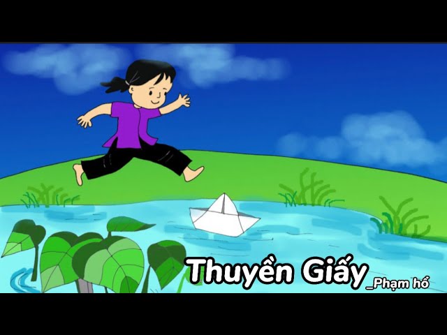 Bài Thơ Thuyền Giấy (Phạm Hổ) - Thơ Mầm Non - Đọc Thơ Cho Bé Nghe - Nấm Mỡ  - Youtube