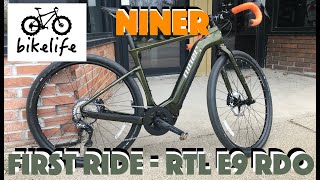 Review of the Niner RLT e9 RDO Gravel eBike - Gravel Road Chameleon - First Ride on Niner RTL e9 RDO