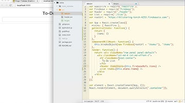 Build Web Apps with React JS and Flux 5 8  Firebase   Rendering a List of Items