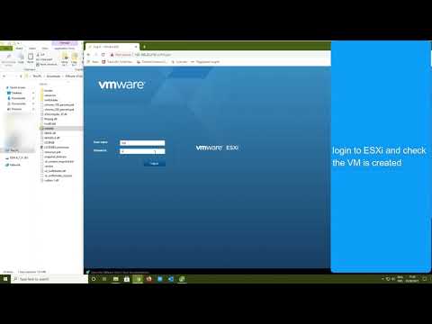 VMWare vCenter Server Appliance deployment procedures