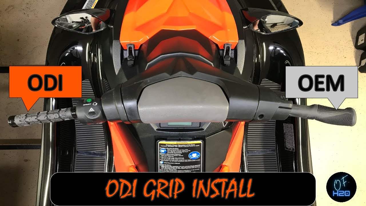ODI PWC Grip Install YouTube
