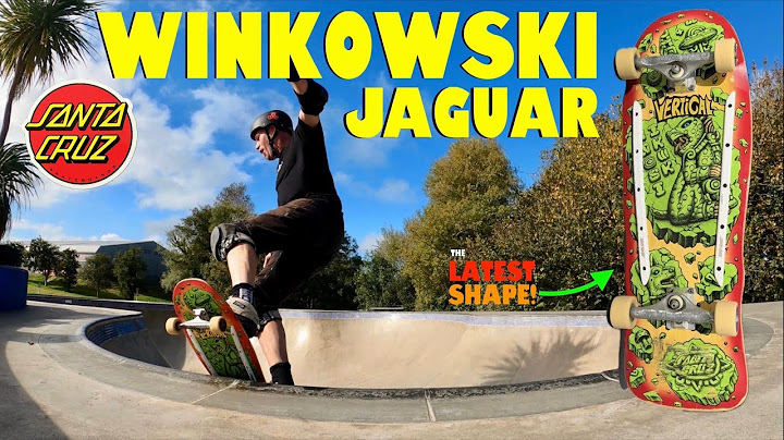Santa Cruz Winkowski Jaguar Deck - Setup & Test