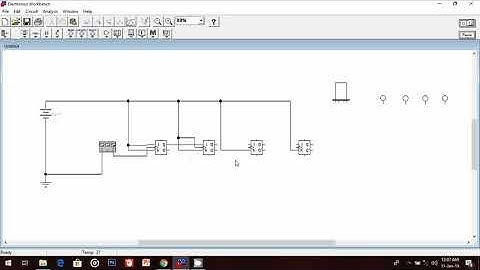 Tutorial Rangkaian Counter (Seven Segment) Sederhana dengan Electronic Workbench