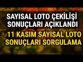 Çılgın Sayısal Loto Çekiliş Sonuçları 11 Kasım 2020 - YouTube