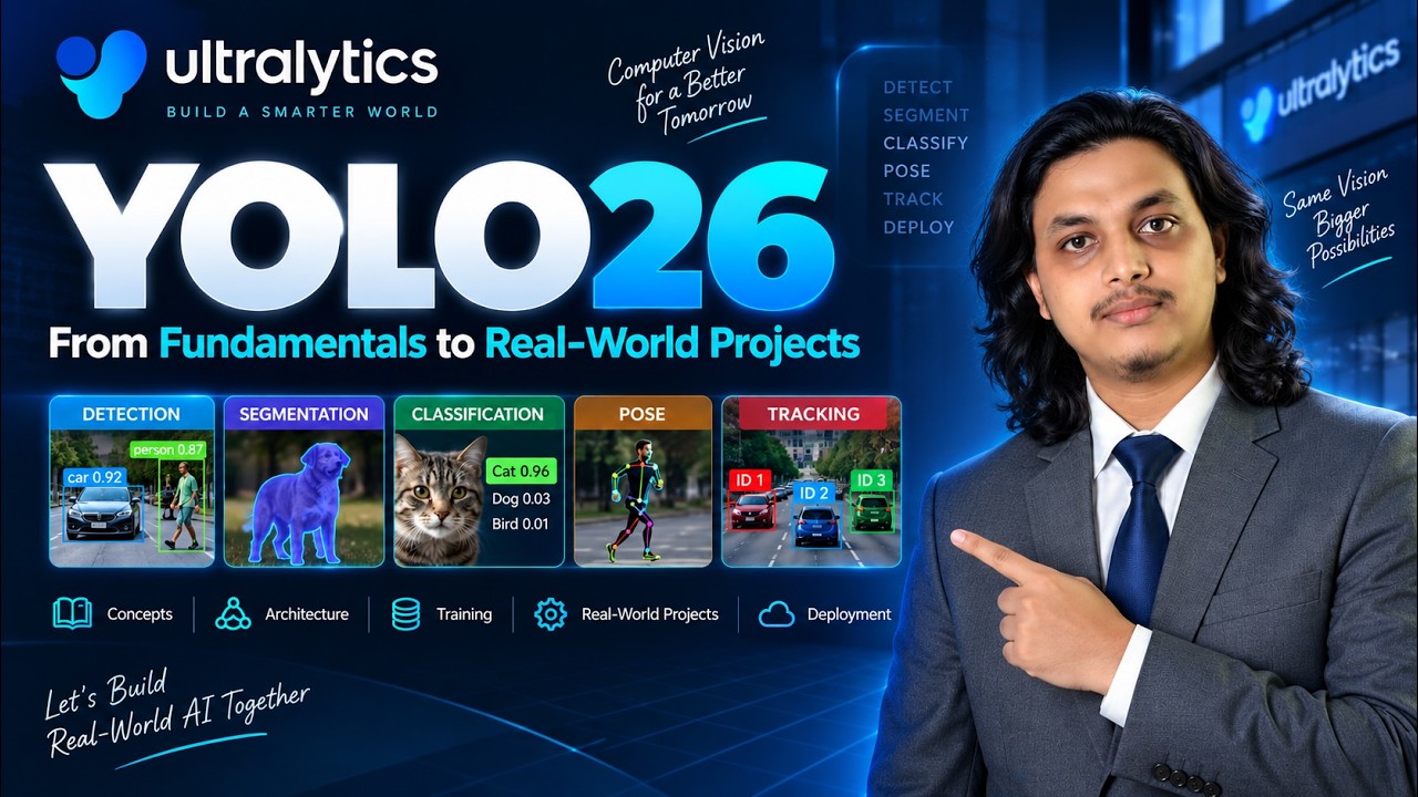 YOLO26: From Fundamentals to Real-World Projects