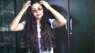 No heat Miley Cyrus Soft Everyday Waves- Heatless wavy hair 2012 screenshot 5