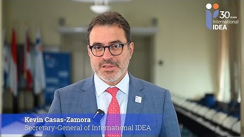 30 Years of Supporting Democracy Worldwide