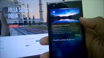 How to Update Sailfish OS on Jolla