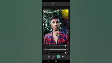 tattoo and face white and smooth  picarts autodesk sketchbook photo editing #shorts #trending #edit