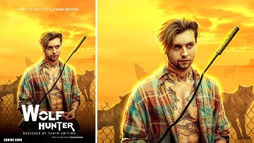 MOVIE POSTER PHOTO EDITING . PS TOUCH TUTORIAL.