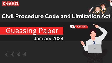 CPC & Verjaringswet Paper #ccsu Vraagpapier @lawlifebymd