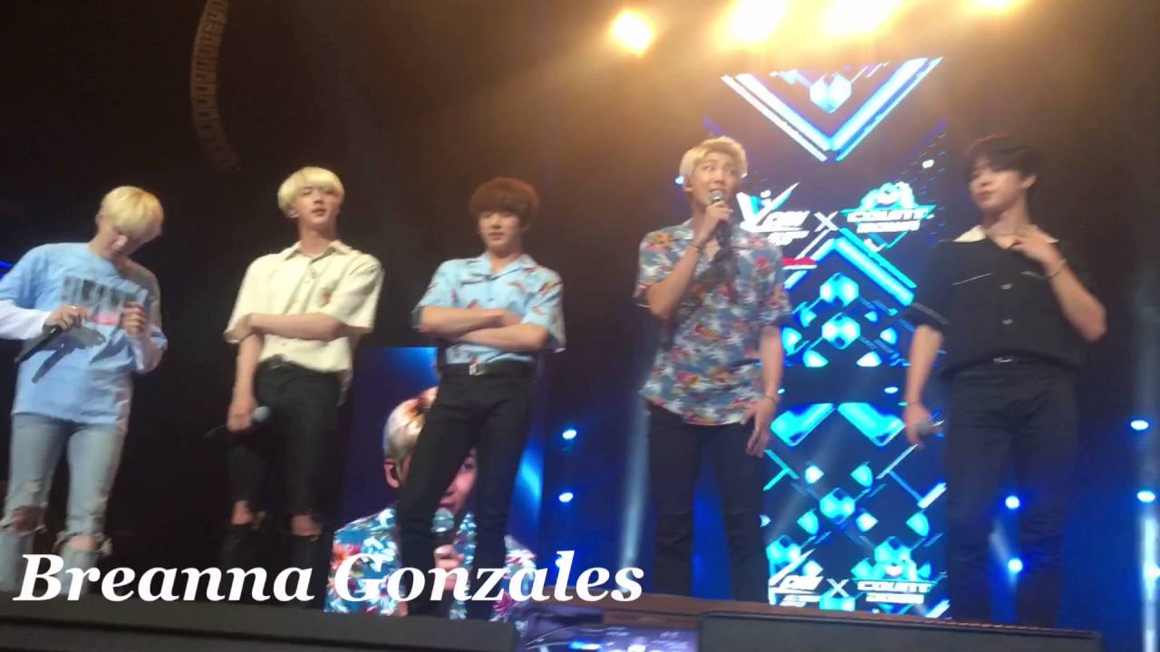 Kcon LA 2016 - Full BTS performance and final goodbyes - YouTube