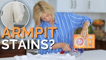 How to Remove Armpit Sweat Stains