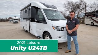 NEW 2021 Leisure Travel Van Unity U24TB | Full Service Walk Through