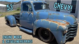 Patina Chevy Pickup gets new Cam, LSD diff, oil leaks sorted & More