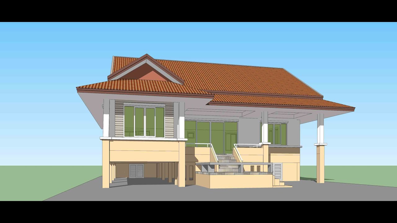 Tutorial Sketchup  Create House  model in 1 30 hour YouTube