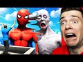 Morphing SCP-096 With SPIDER-MAN In GTA 5 (Scary)