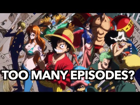 How many episodes of One Piece in total?