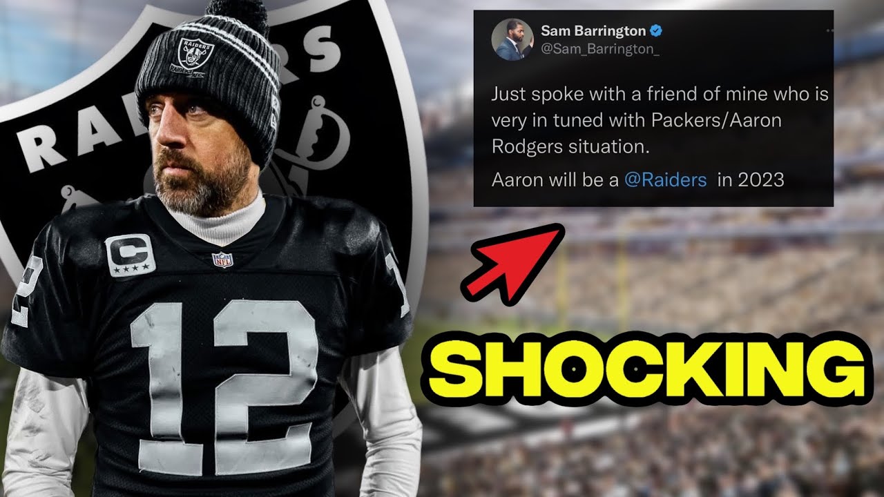 NFL Reporter “Aaron Rodgers Will Be A Las Vegas RAIDER” YouTube