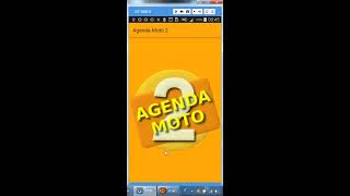 Agenda Moto 2, Applicazione Android. screenshot 1