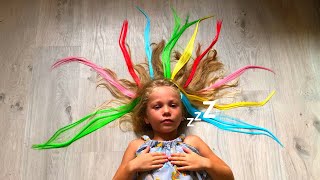 Дети и история про цветные волосы