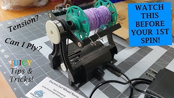 Spin & Ply on the Electric Eel Wheel Nano / SIMPLE Solution for TENSION Tips & Tricks